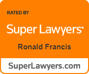 Rated By Super Lawyers Ronald Francis SuperLawyers.com