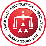 American Arbitration Association | Panel Member 2023